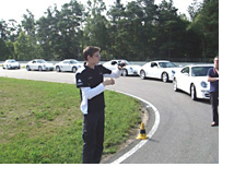 Lars at Porsche Sport Driving School